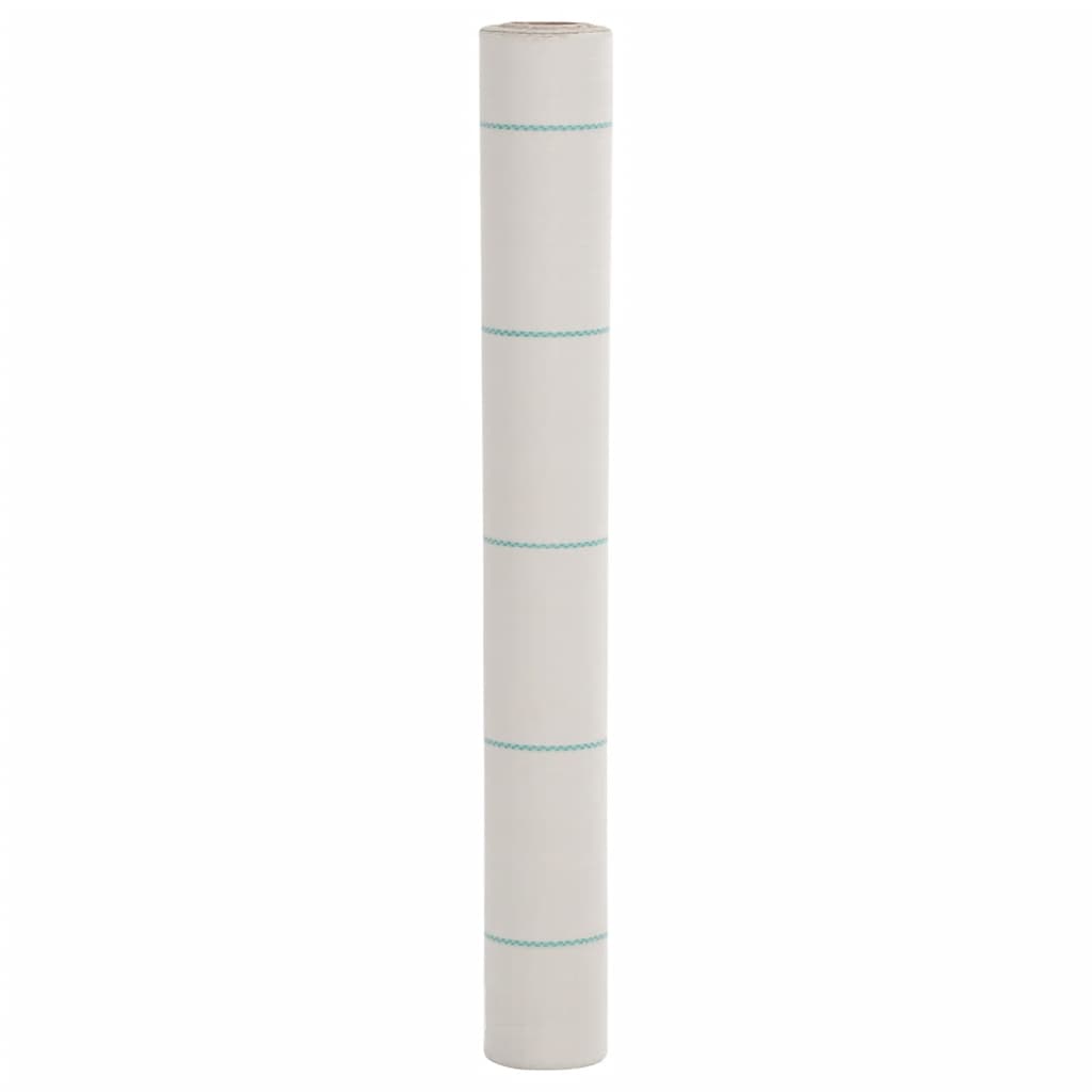 vidaXL Agrowłóknina antychwastowa, biała, 1x200 m, PP
