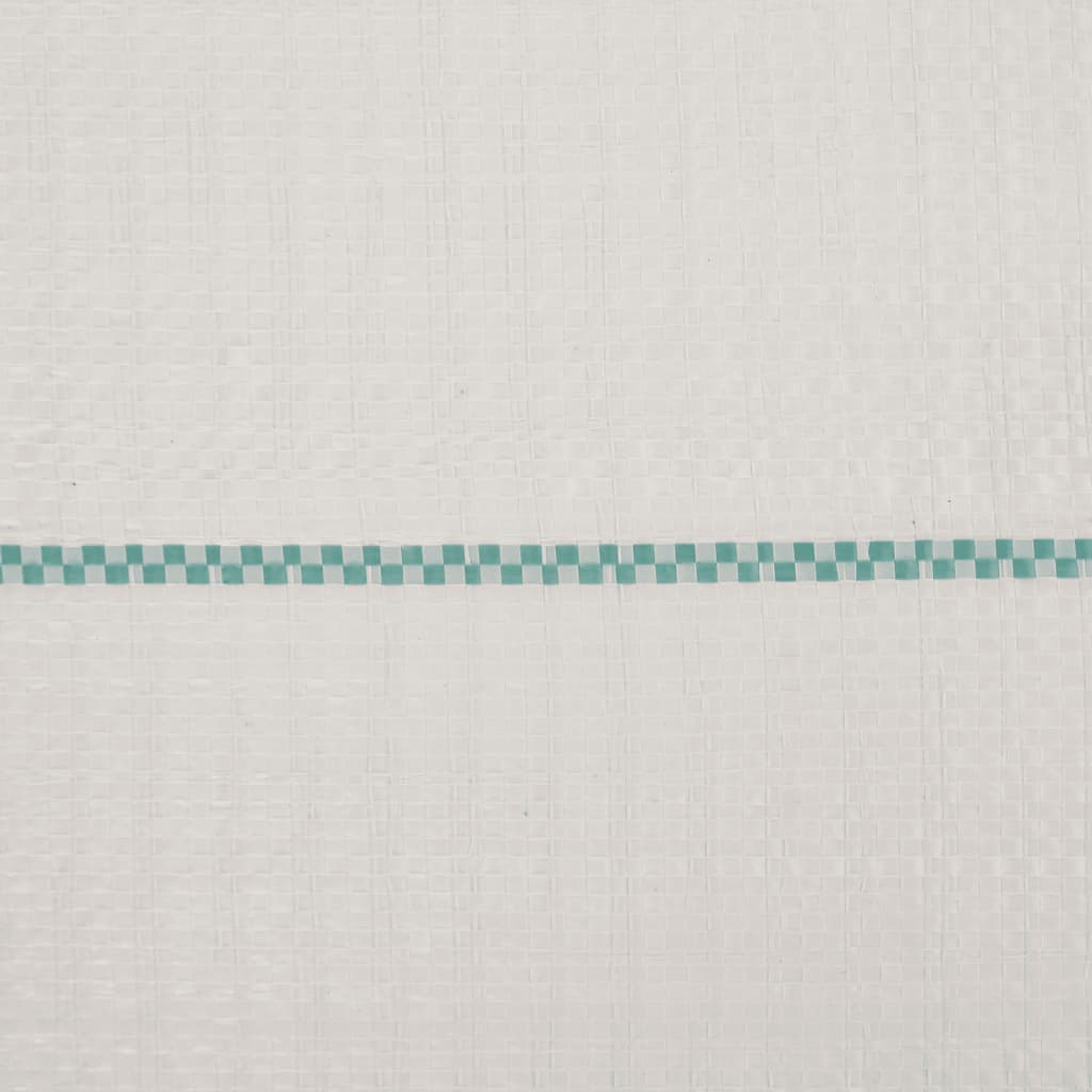 vidaXL Agrowłóknina antychwastowa, biała, 2x5 m, PP