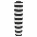 vidaXL Siatka cieniująca, antracytowo-biała, 2x25 m, HDPE, 150 g/m²