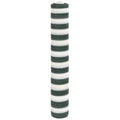 vidaXL Siatka cieniująca, zielono-biała, 2x25 m, HDPE, 150 g/m²