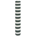vidaXL Siatka cieniująca, zielono-biała, 1,8x25 m, HDPE, 195 g/m²