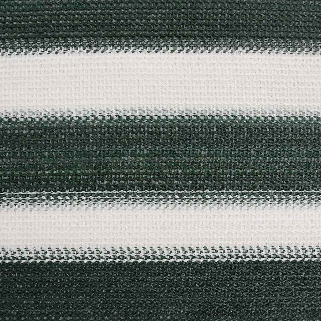 vidaXL Siatka cieniująca, zielono-biała, 1,8x25 m, HDPE, 195 g/m²