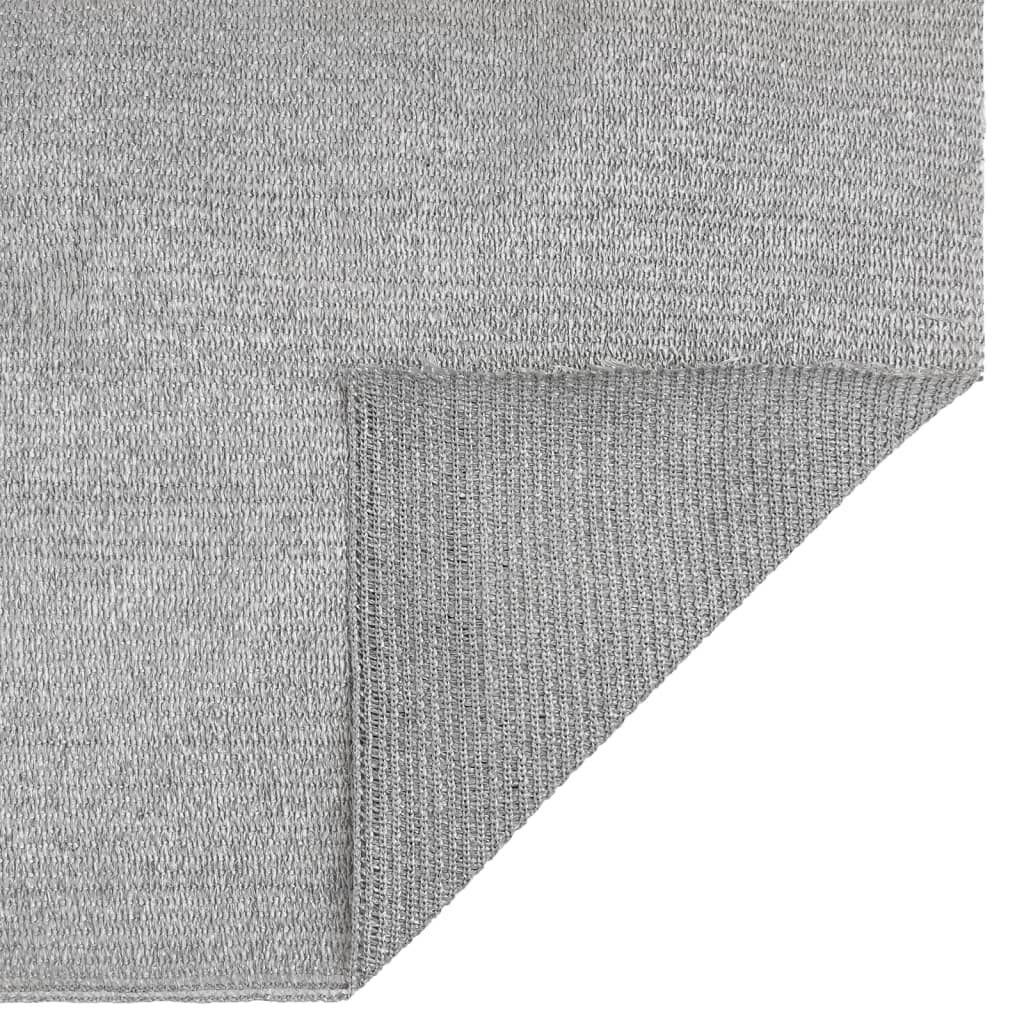 vidaXL Siatka cieniująca, jasnoszara, 1,5x25 m, HDPE, 75 g/m²
