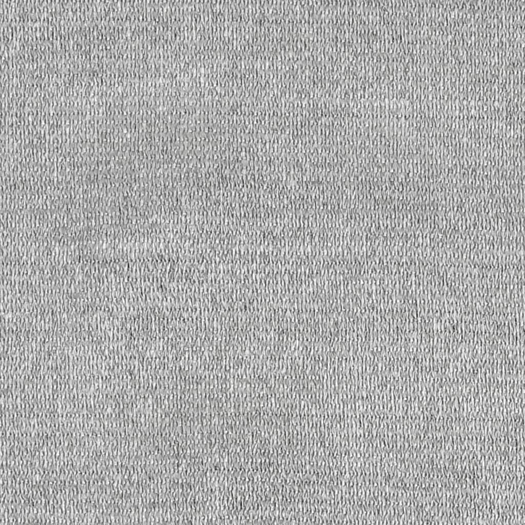 vidaXL Siatka cieniująca, jasnoszara, 1,5x25 m, HDPE, 75 g/m²