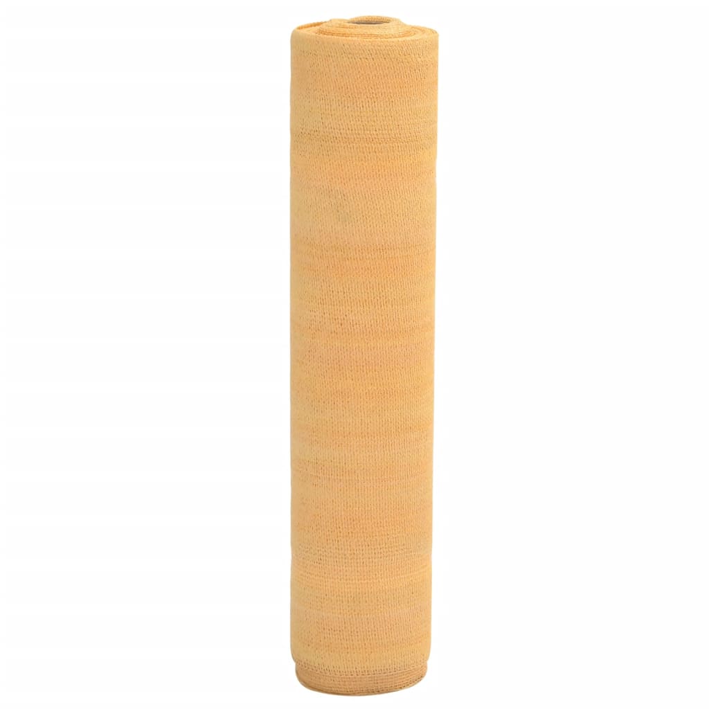 vidaXL Siatka cieniująca, kolor piaskowy, 1x25 m, HDPE, 75 g/m²