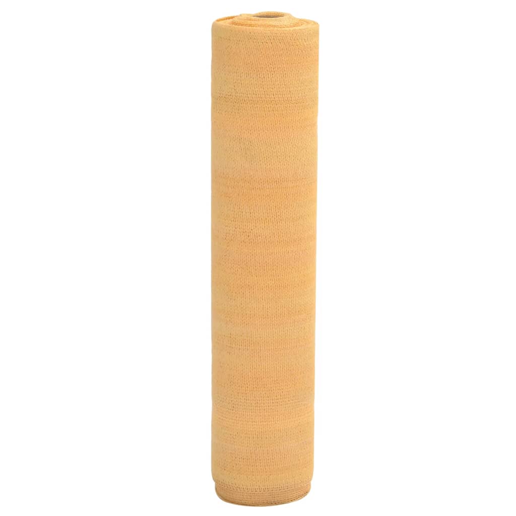 vidaXL Siatka cieniująca, kolor piaskowy, 1x50 m, HDPE, 75 g/m²