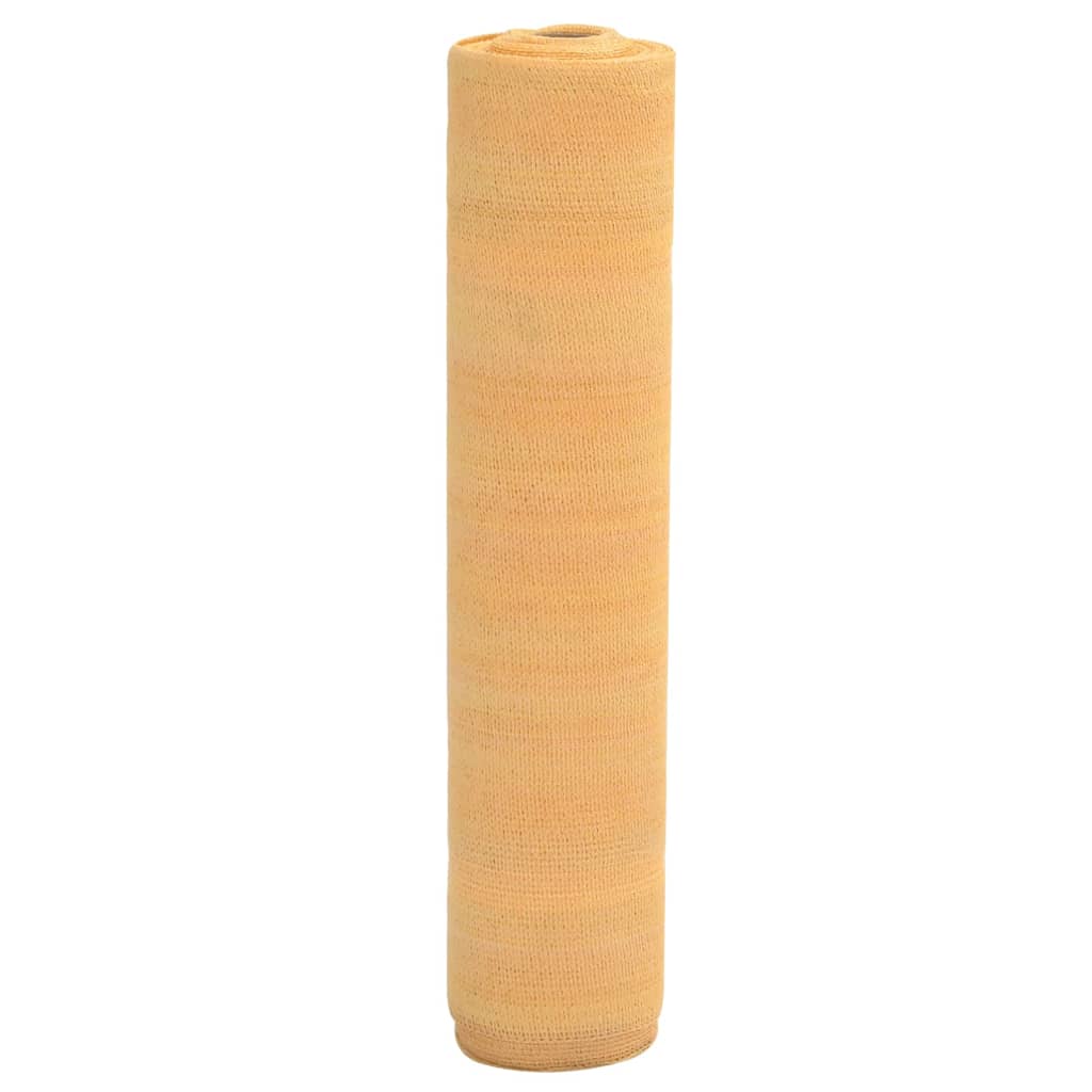 vidaXL Siatka cieniująca, kolor piaskowy, 1x10 m, HDPE, 150 g/m²