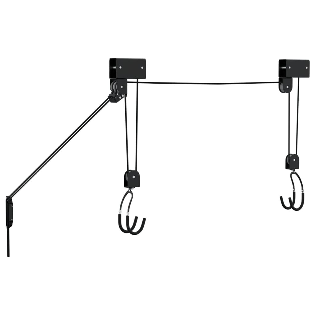 vidaXL Podnośnik rowerowy z uchwytem sufitowym, 57 kg