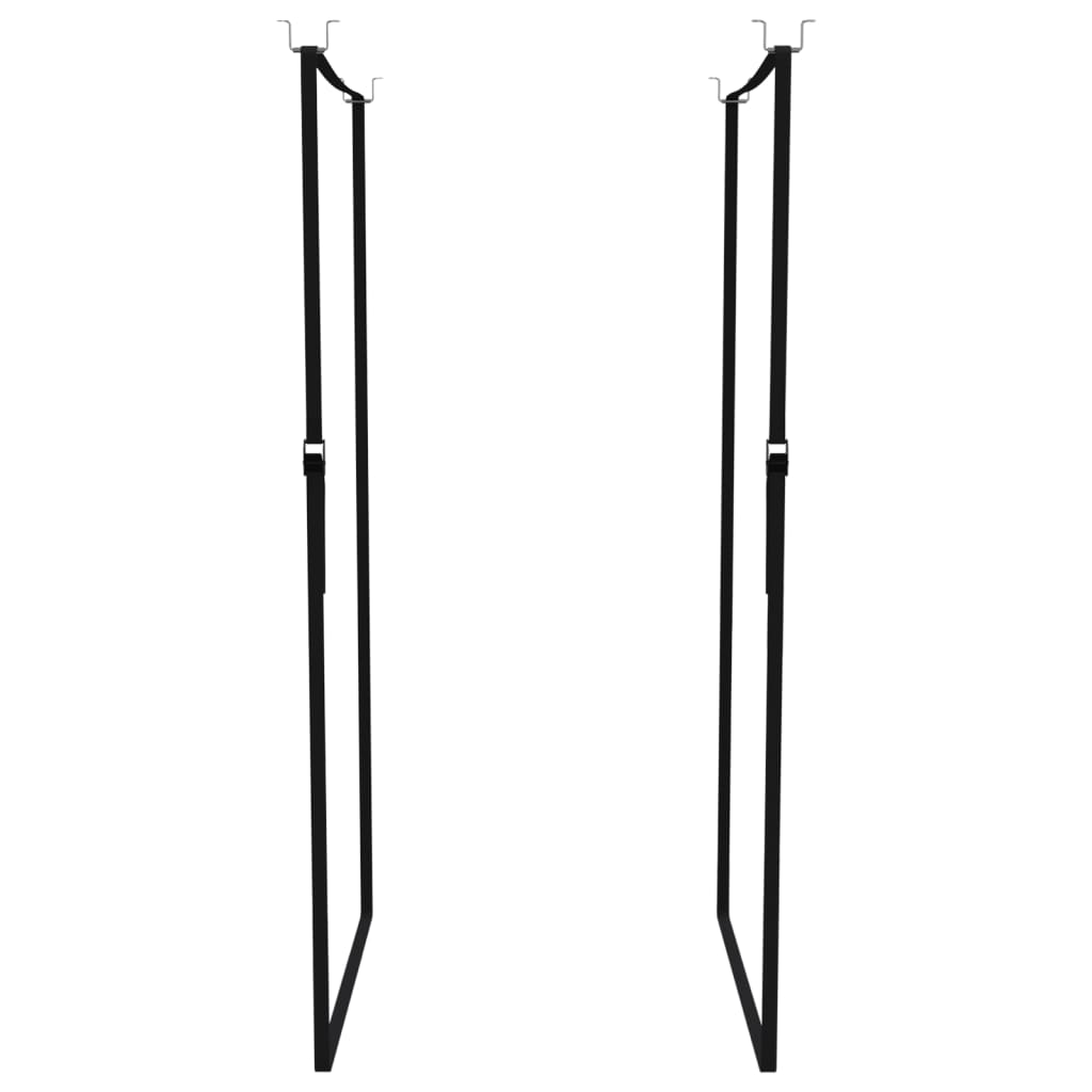 vidaXL Podnośnik do boxu dachowego, 100 kg, nylon