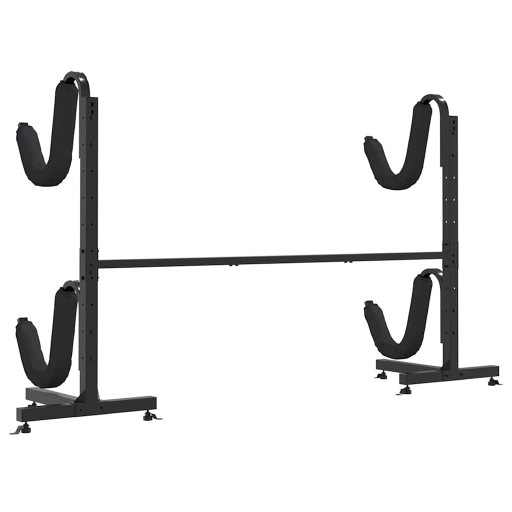 vidaXL Stojak na 2 kajaki, 250x57x127,5 cm, stal