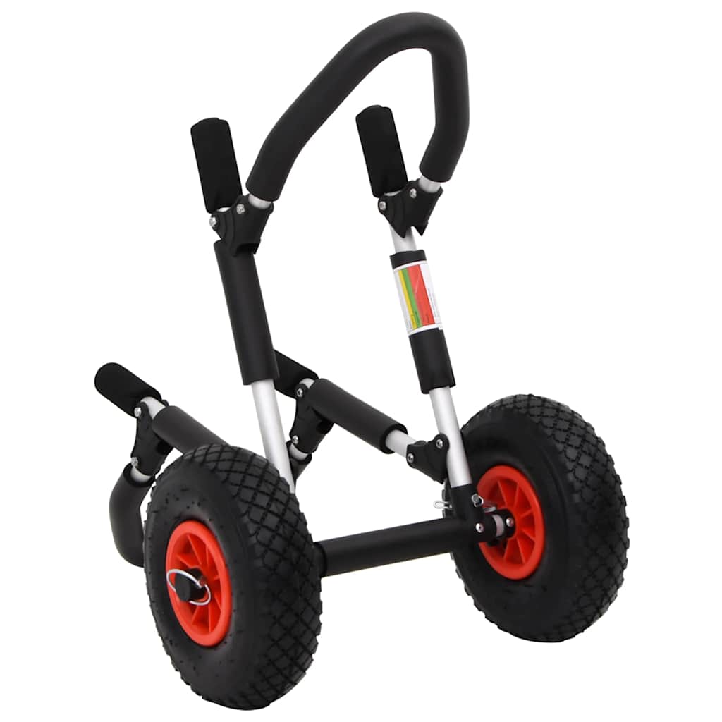 vidaXL Wózek SUP na deskę surfingową, składany, 45 kg, aluminiowy