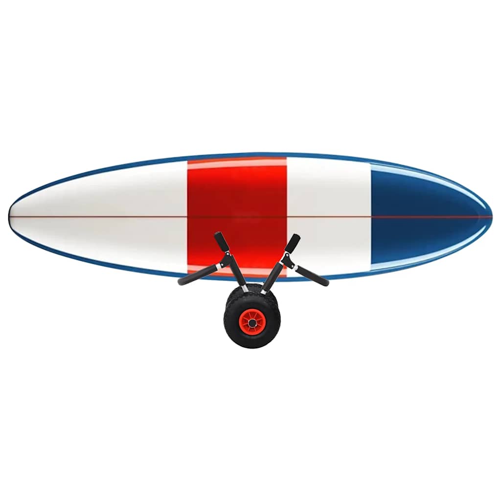 vidaXL Wózek SUP na deskę surfingową, składany, 45 kg, aluminiowy