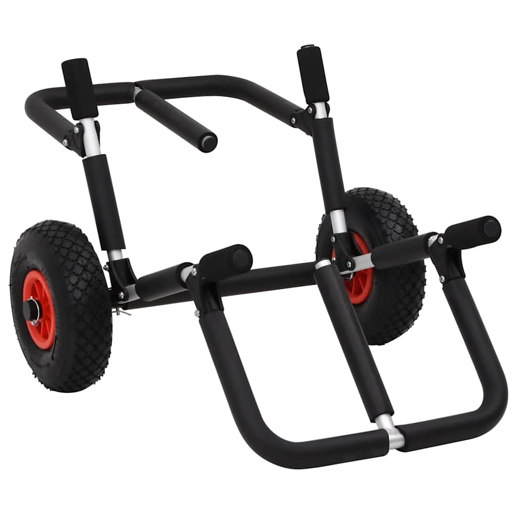 vidaXL Wózek SUP na 2 deski surfingowe, składany, 90 kg, aluminiowy