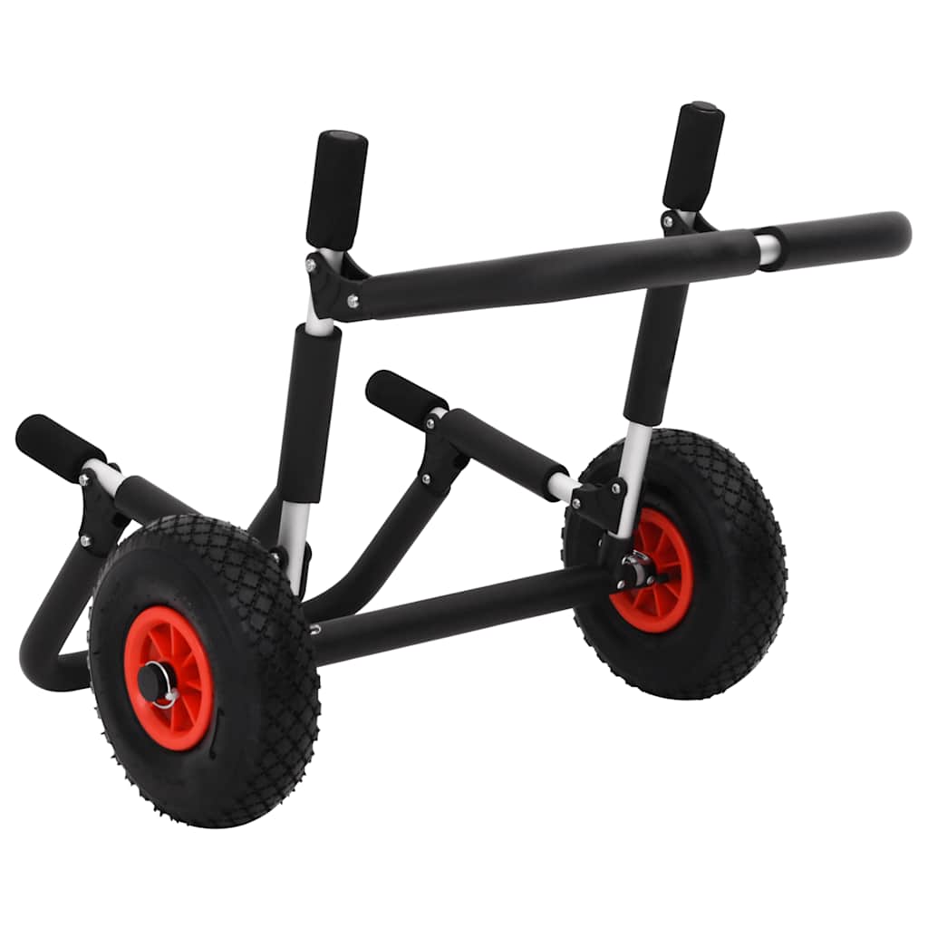 vidaXL Wózek SUP na 2 deski surfingowe, składany, 90 kg, aluminiowy
