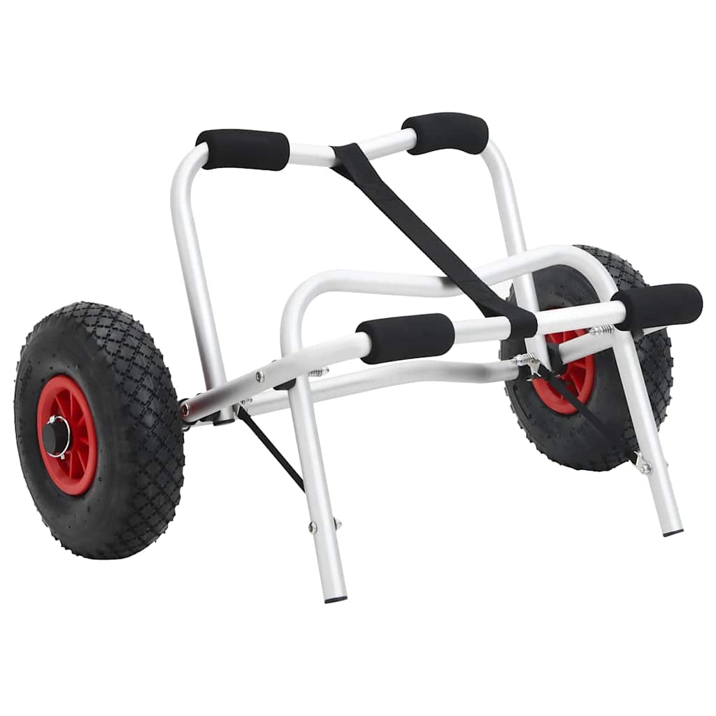 vidaXL Wózek do transportu kajaka, składany, 45 kg, aluminiowy