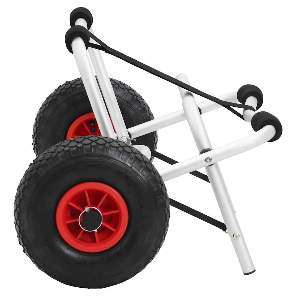 vidaXL Wózek do transportu kajaka, składany, 45 kg, aluminiowy