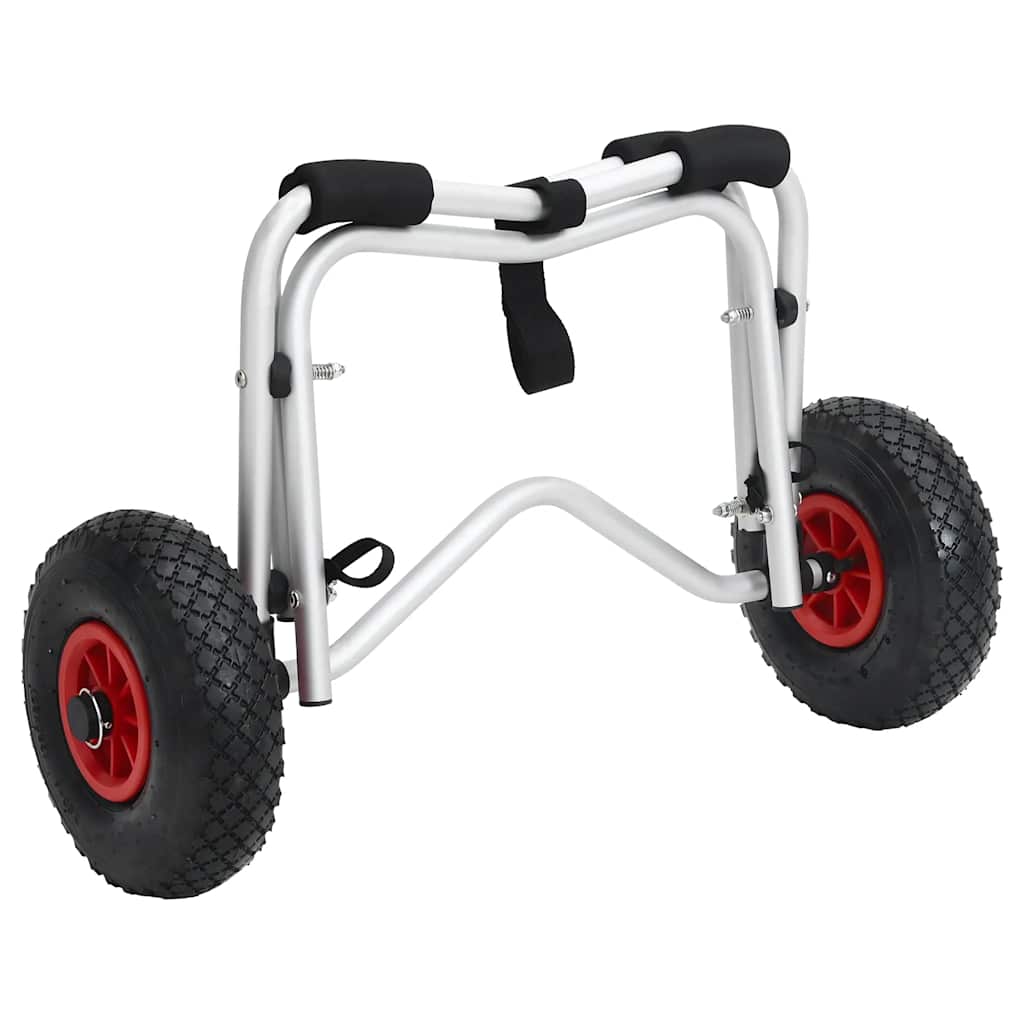 vidaXL Wózek do transportu kajaka, składany, 45 kg, aluminiowy