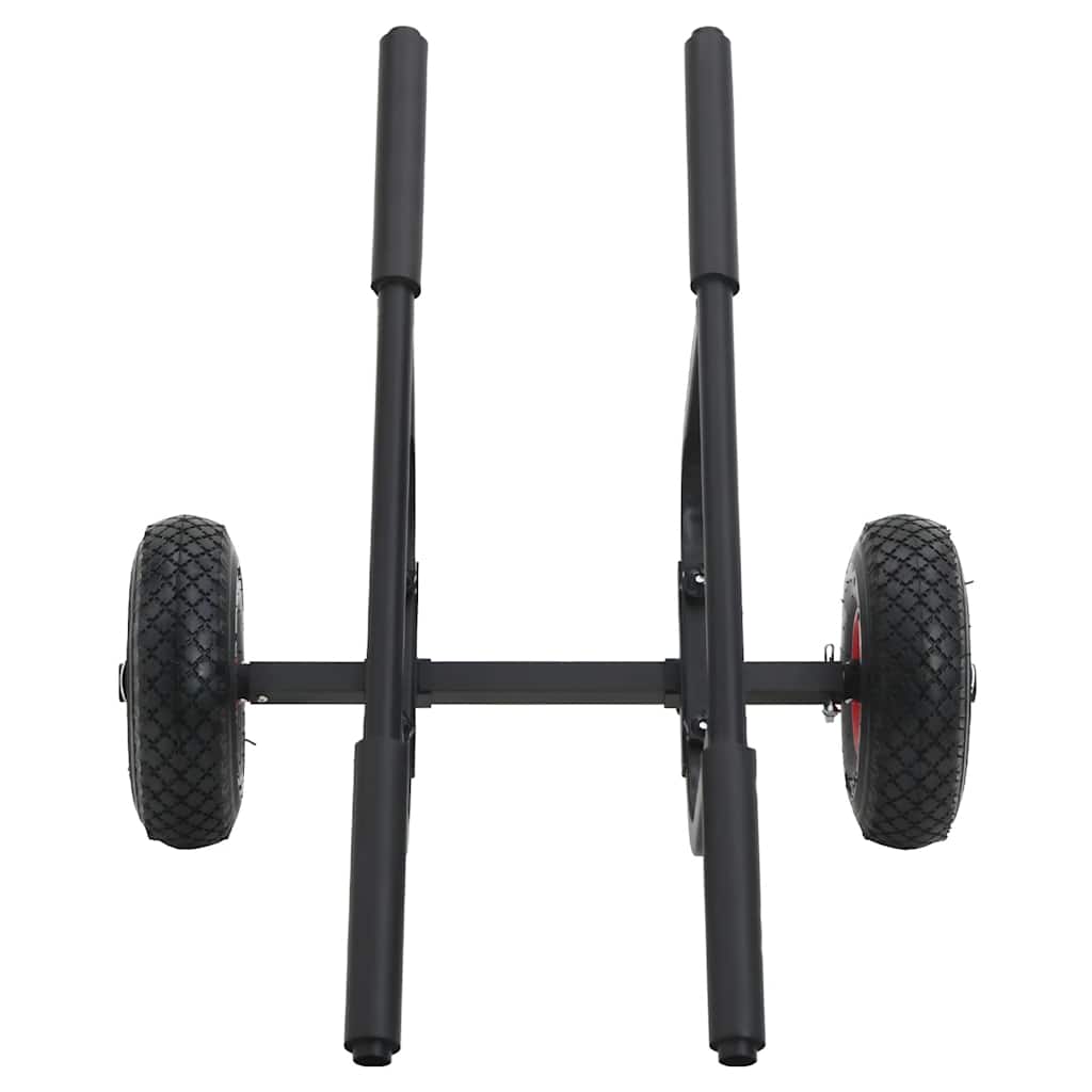 vidaXL Wózek do transportu kajaka, 90 kg, aluminiowy