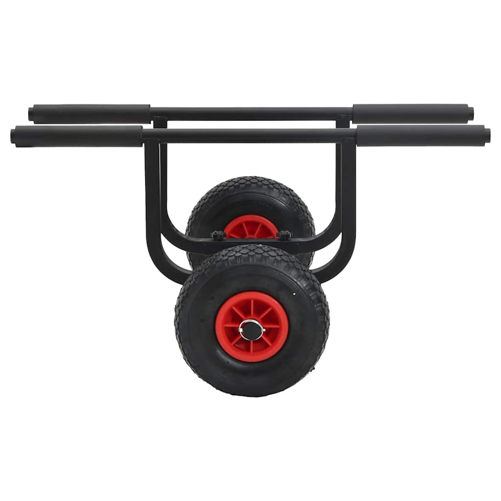 vidaXL Wózek do transportu kajaka, 90 kg, aluminiowy