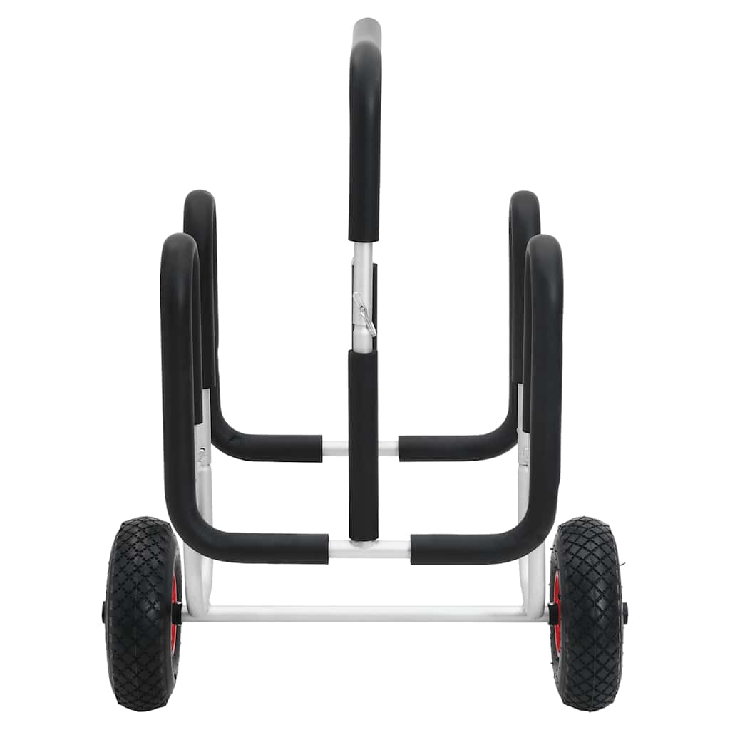 vidaXL Wózek SUP na 2 deski surfingowe, 90 kg, aluminiowy