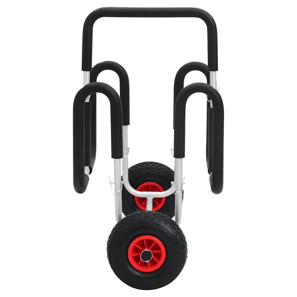 vidaXL Wózek SUP na 2 deski surfingowe, 90 kg, aluminiowy