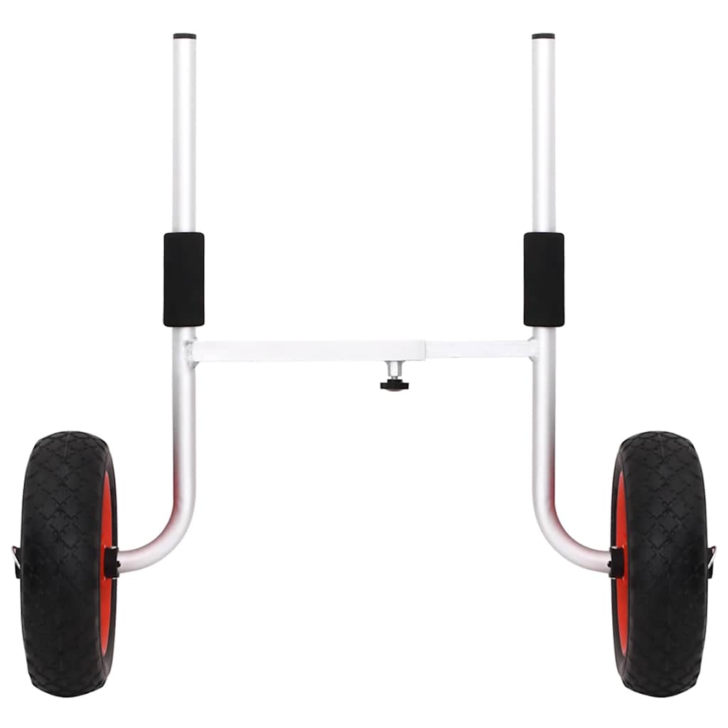 vidaXL Wózek do transportu kajaka, 90 kg, aluminiowy