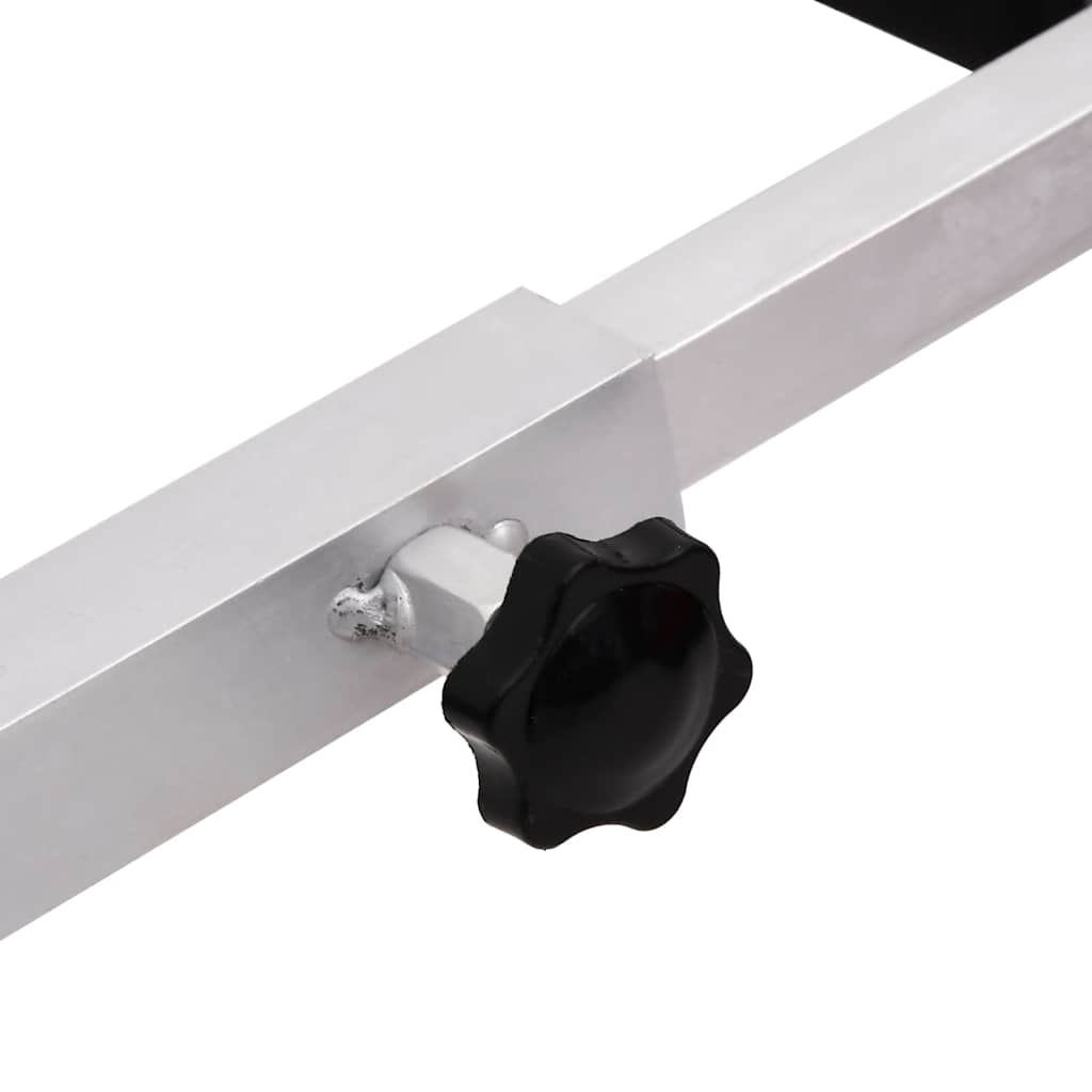 vidaXL Wózek do transportu kajaka, 90 kg, aluminiowy