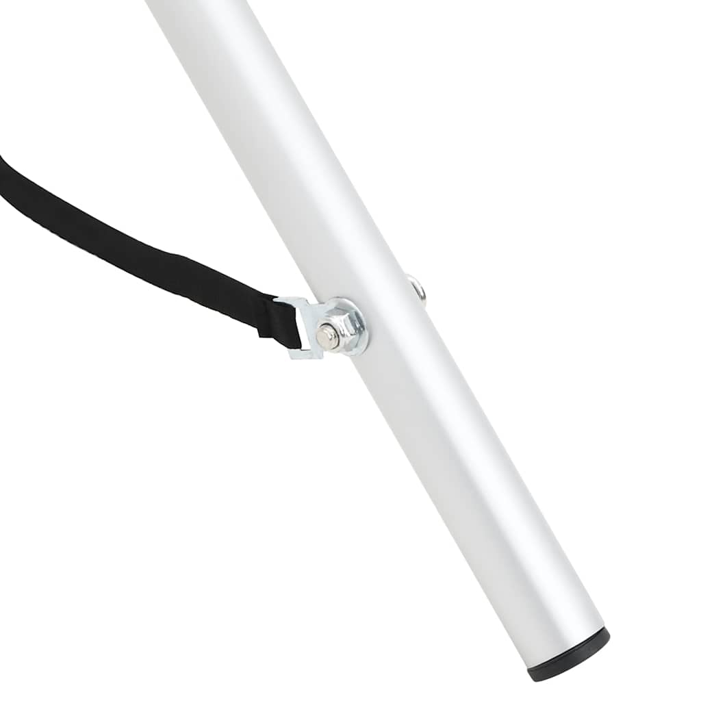 vidaXL Wózek do transportu kajaka, 90 kg, aluminiowy