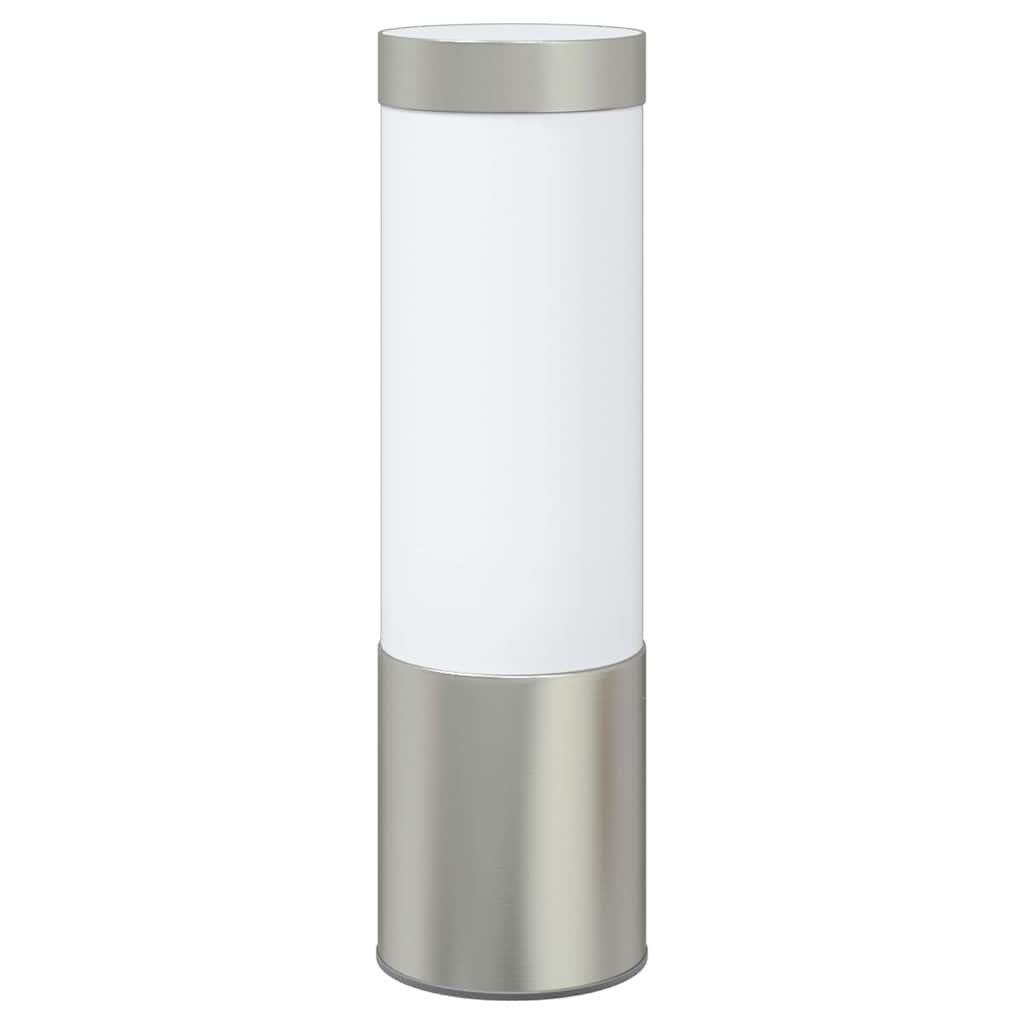 vidaXL Zewnętrzna lampa ścienna 2 pcs Srebrny 12 x 8,5 x 27 cm