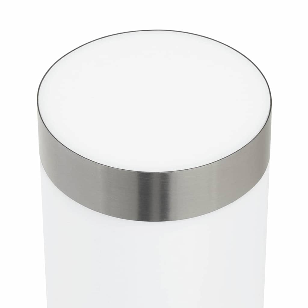 vidaXL Zewnętrzna lampa ścienna Srebrny 12 x 8,5 x 29 cm