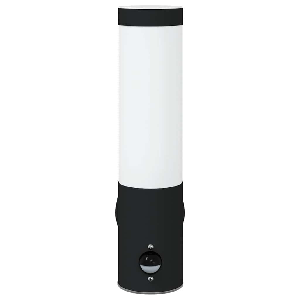 vidaXL Zewnętrzna lampa ścienna 2 pcs Czarny 12 x 8,5 x 29 cm