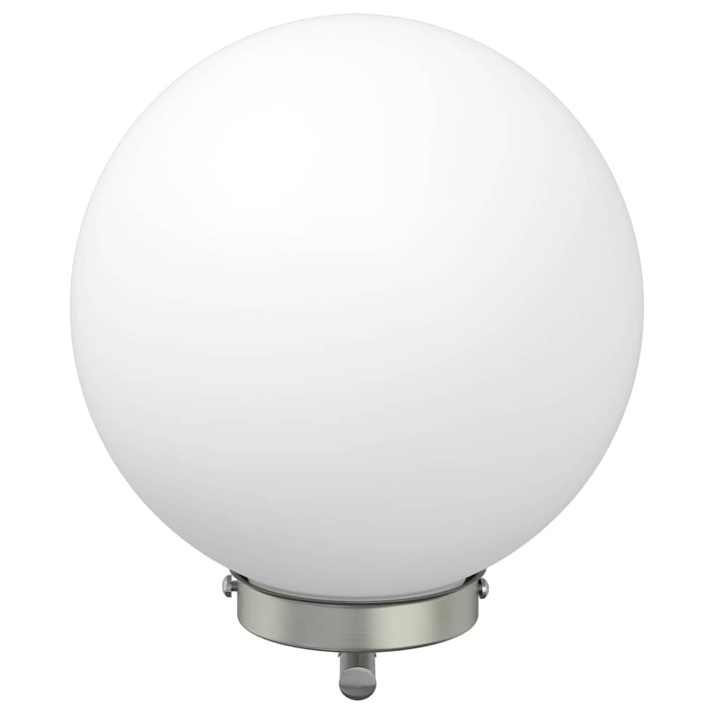 vidaXL Zewnętrzna lampa ścienna 2 pcs Srebrny 29 x 25 x 33 cm