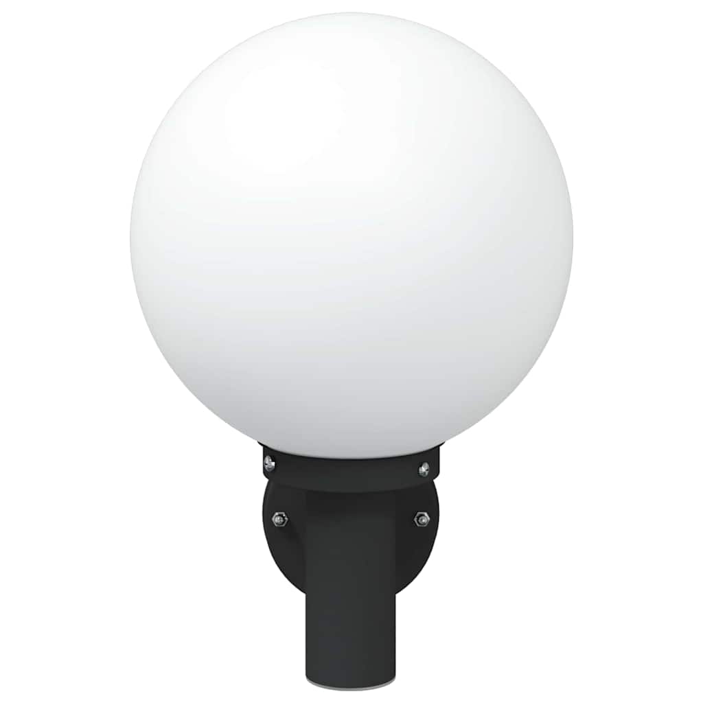vidaXL Zewnętrzna lampa ścienna 2 pcs Czarny 28 x 25 x 38 cm