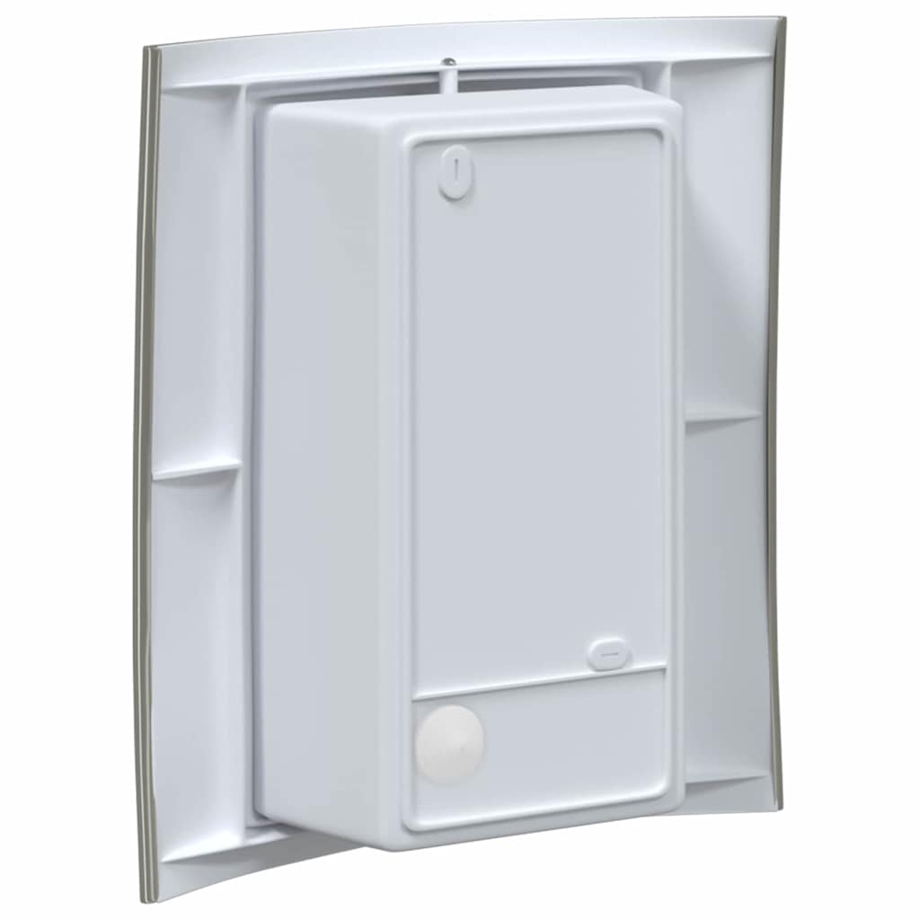 vidaXL Zewnętrzna lampa ścienna Srebrny 23.5 x 9 x 26 cm