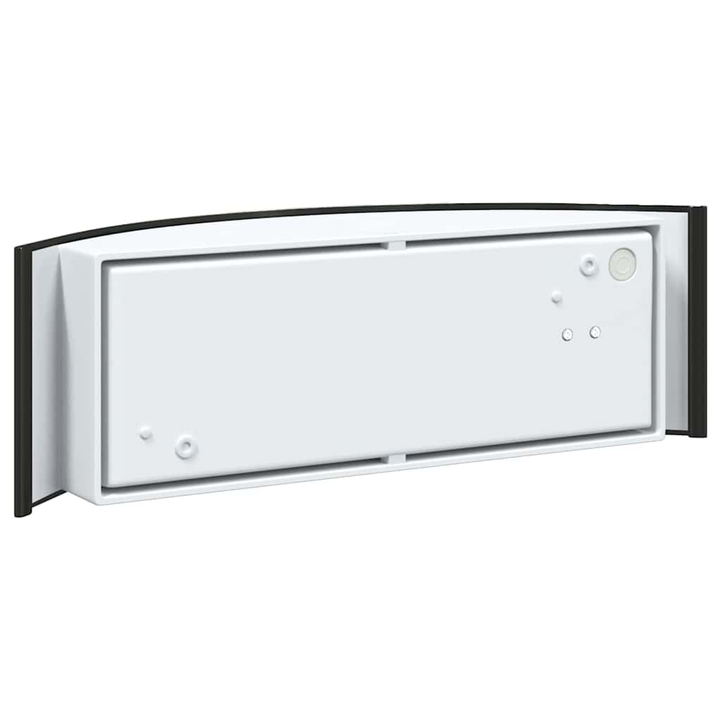 vidaXL Zewnętrzna lampa ścienna 2 pcs Czarny 32 x 10 x 10 cm