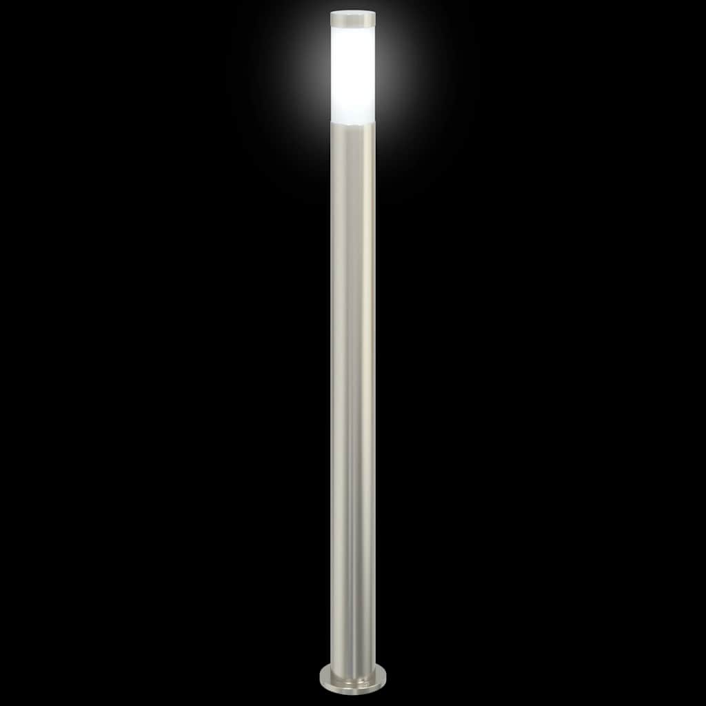 vidaXL Słupek oświetleniowy 110 cm Stal nierdzewna IP44