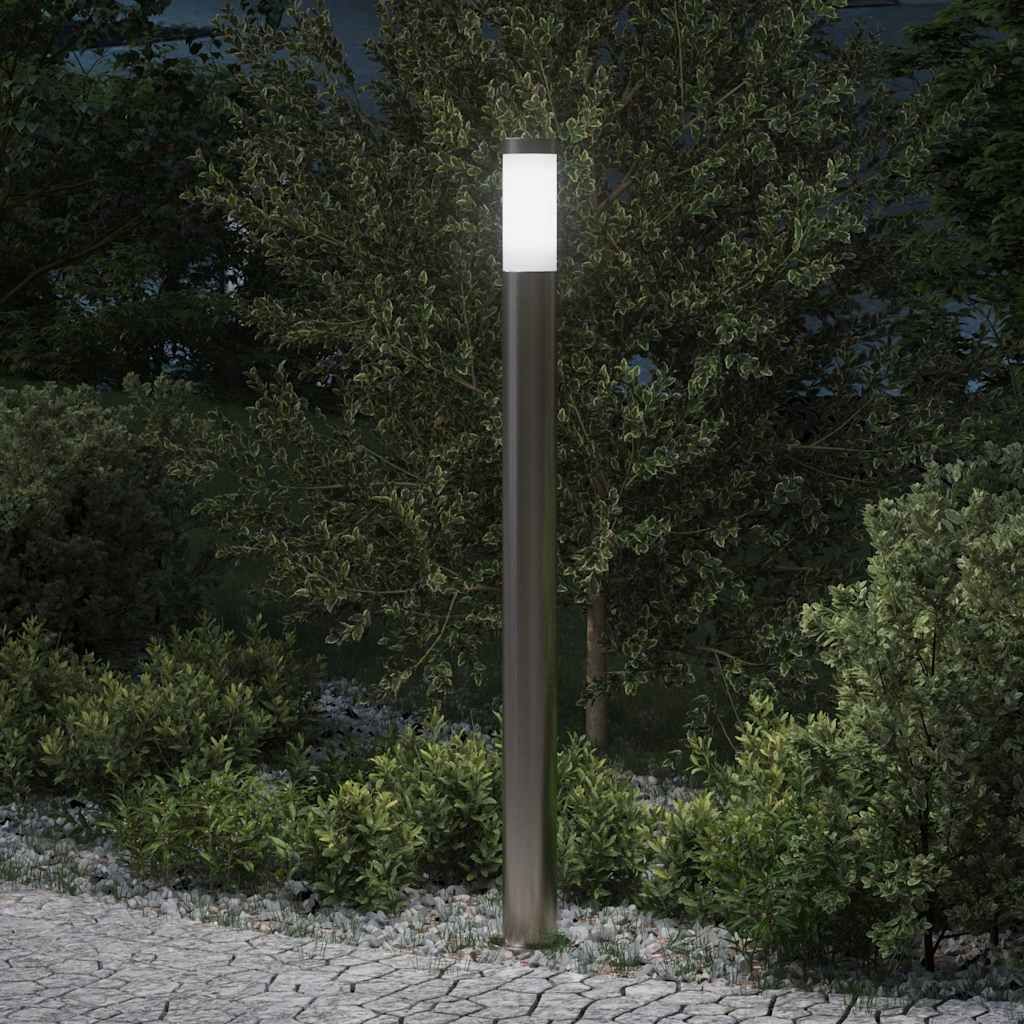 vidaXL Słupek oświetleniowy 110 cm Stal nierdzewna IP44
