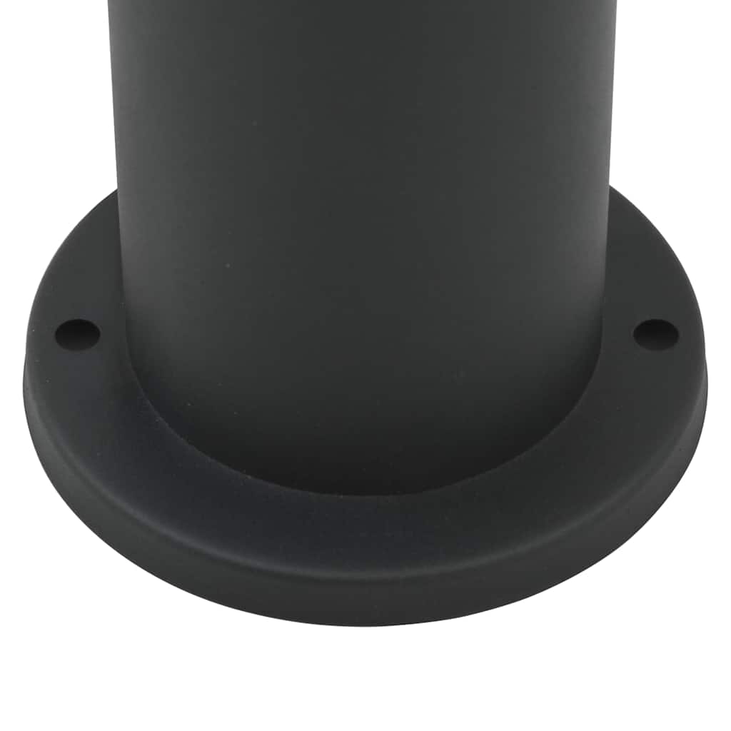 vidaXL Lampy słupkowe z czujnikiem i gniazdkiem, 3 szt., 50 cm, stal nierdzewna, IP44