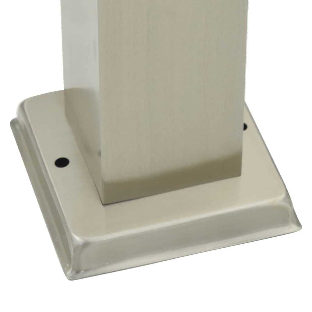 vidaXL Słupek oświetleniowy 50 cm Stal nierdzewna IP44