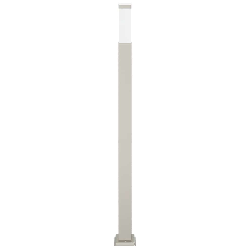 vidaXL Słupek oświetleniowy 110 cm Stal nierdzewna IP44