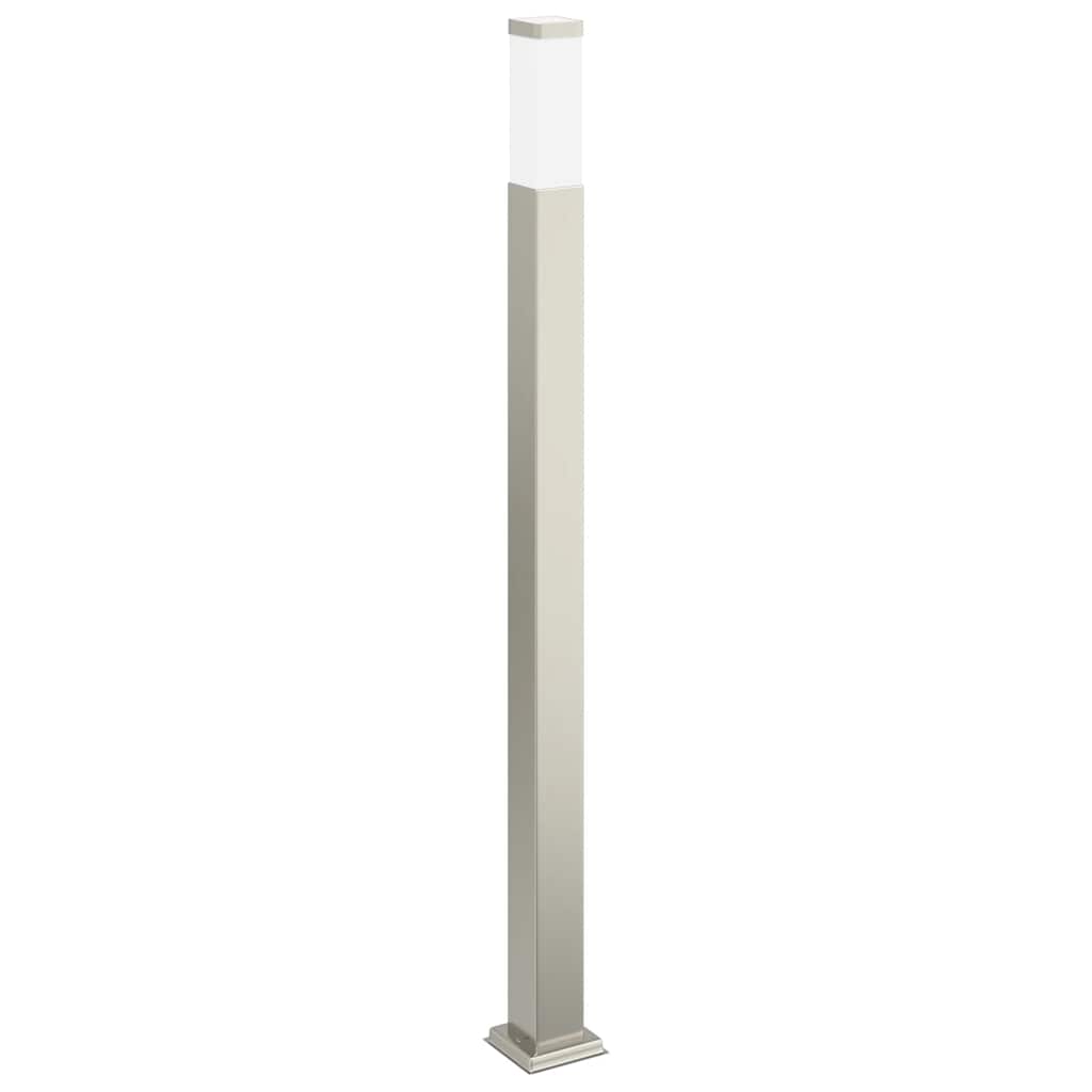 vidaXL Słupki oświetleniowe 3 szt. 110 cm Stal nierdzewna IP44
