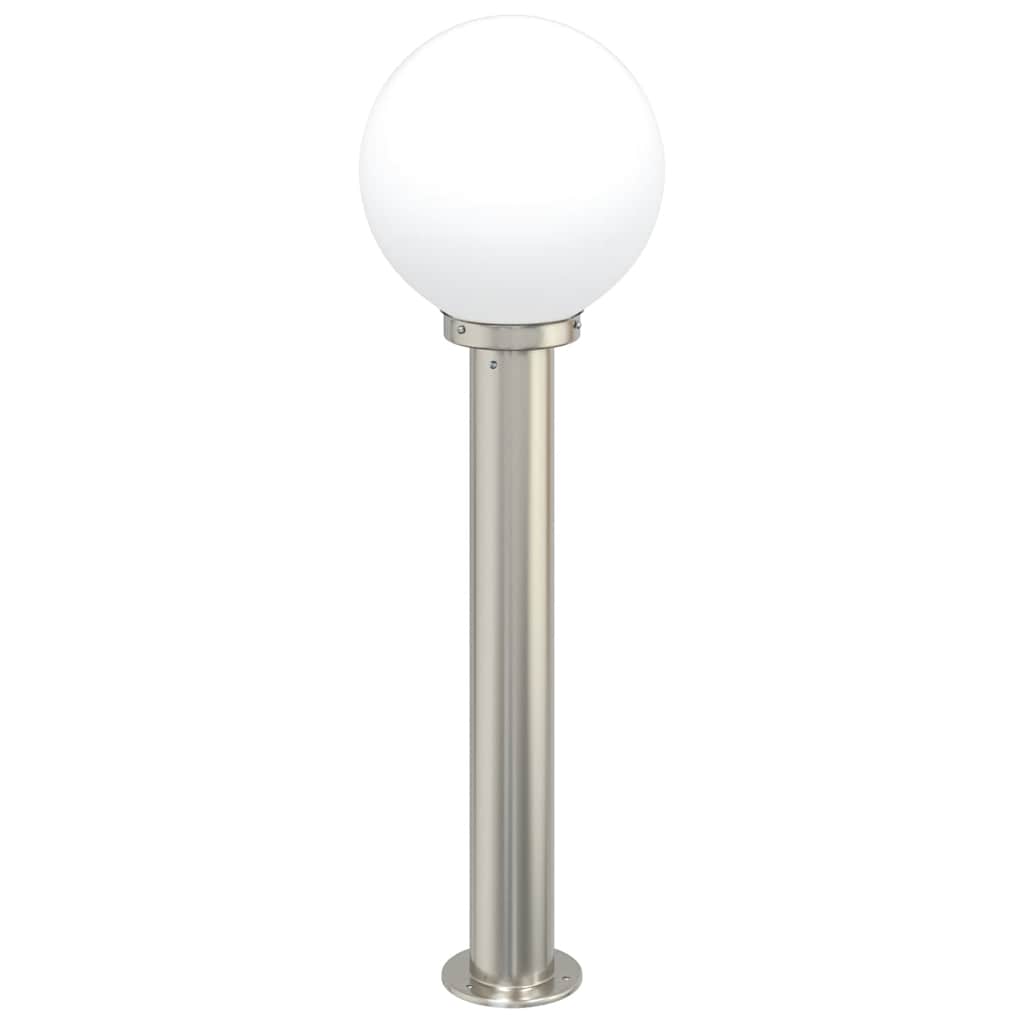 vidaXL Słupki oświetleniowe 3 szt. 80 cm Stal nierdzewna IP44
