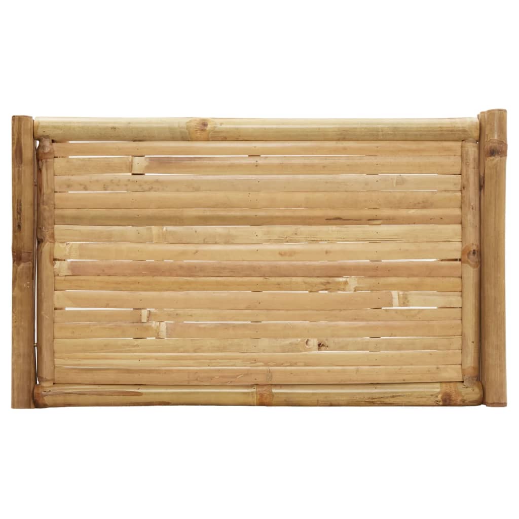 vidaXL Składany stolik ogrodowy z tacą, 70,5x42,5x80 cm, bambusowy