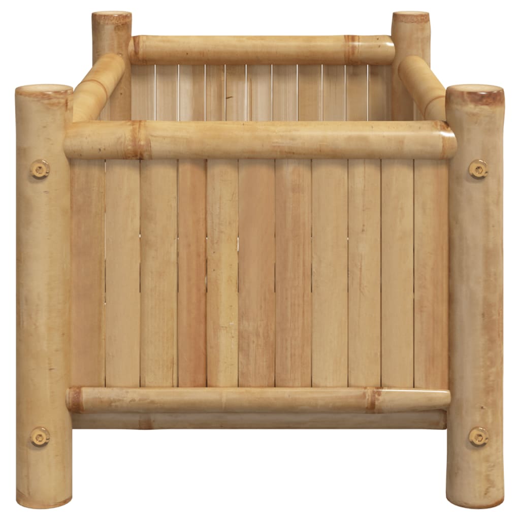 vidaXL Donica, 50x30x25 cm, bambusowa
