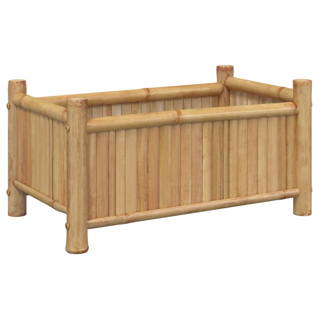 vidaXL Donica, 50x30x25 cm, bambusowa