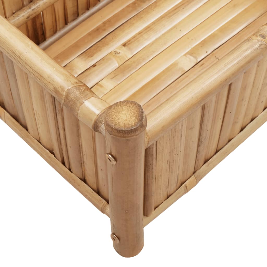 vidaXL Donica, 50x30x25 cm, bambusowa
