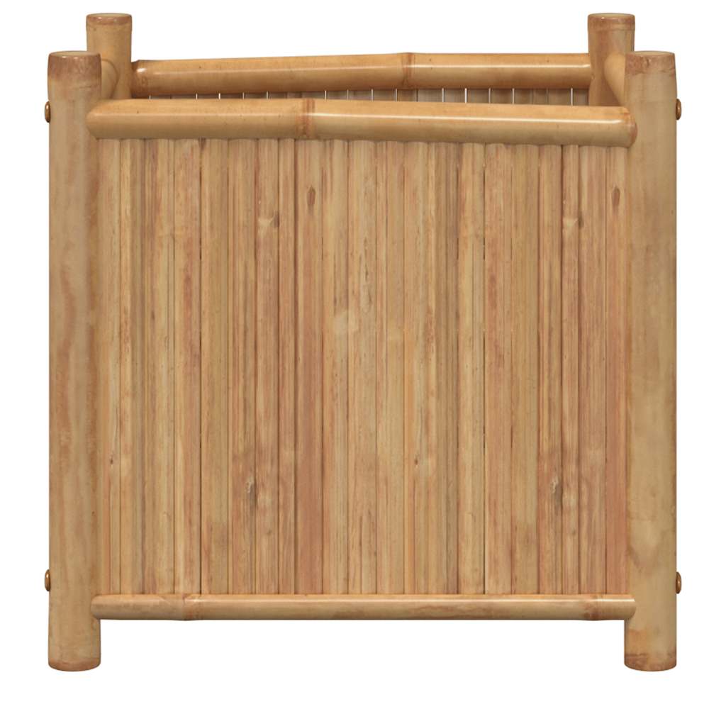 vidaXL Donica, 50x50x50 cm, bambusowa