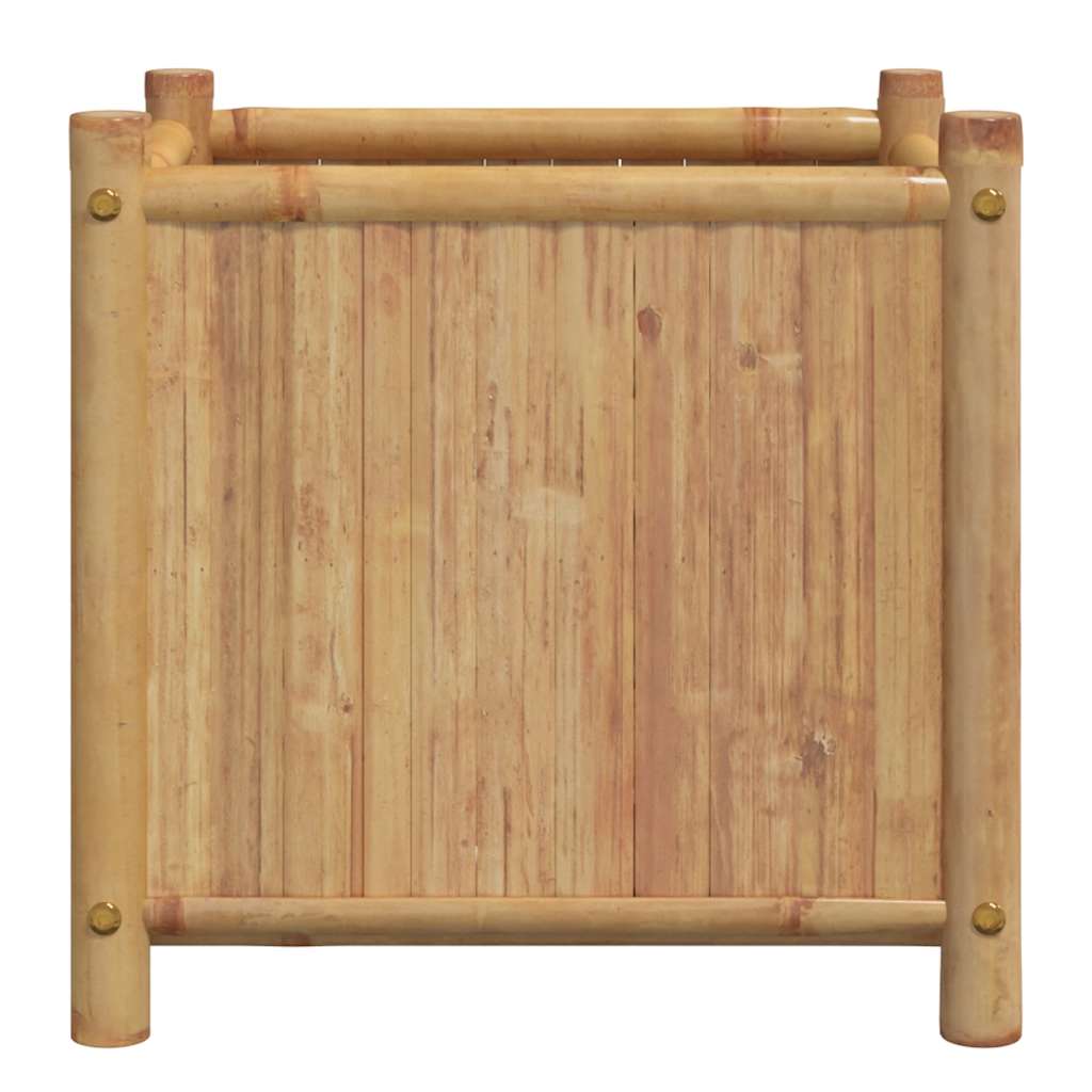 vidaXL Donica, 50x50x50 cm, bambusowa