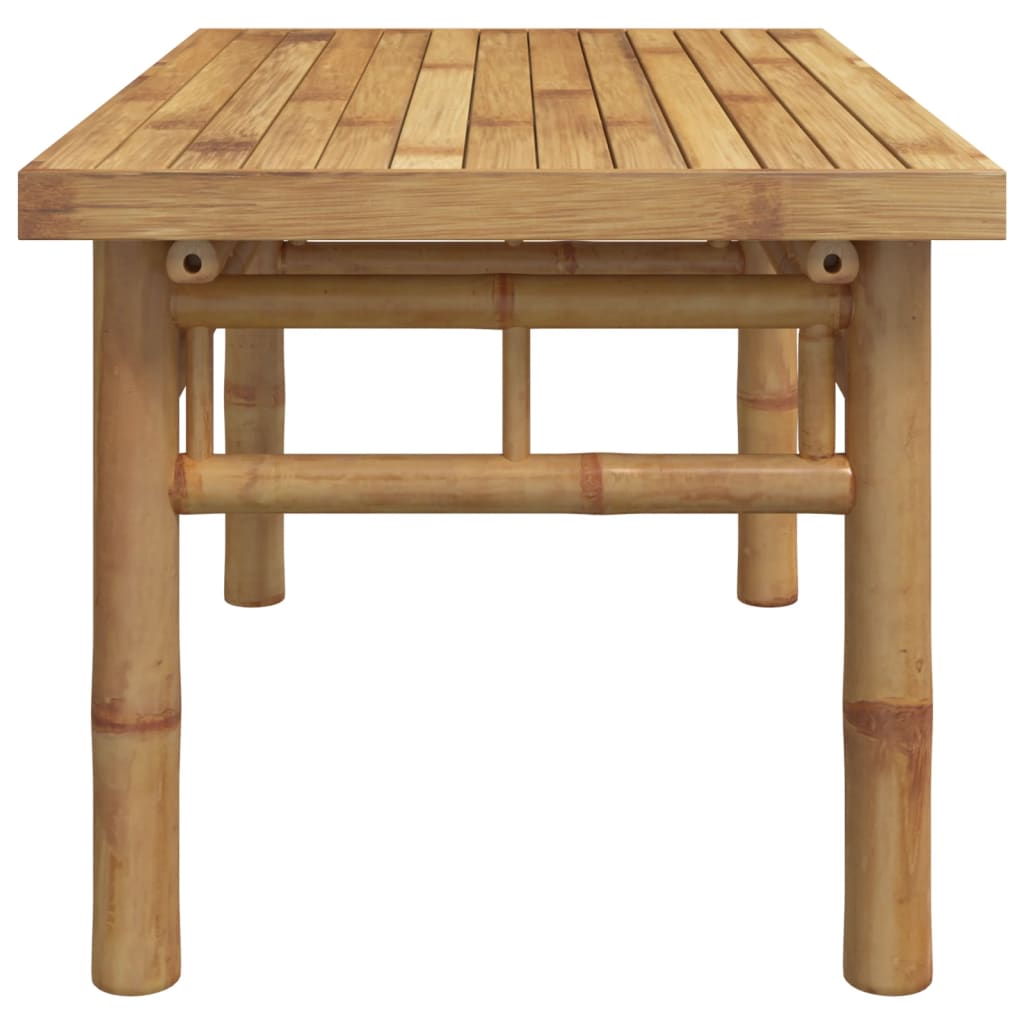 vidaXL Stolik kawowy, 70x40x35 cm, bambusowy