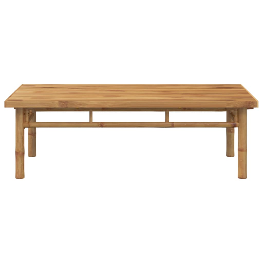 vidaXL Stolik kawowy, 110x55x35 cm, bambusowy
